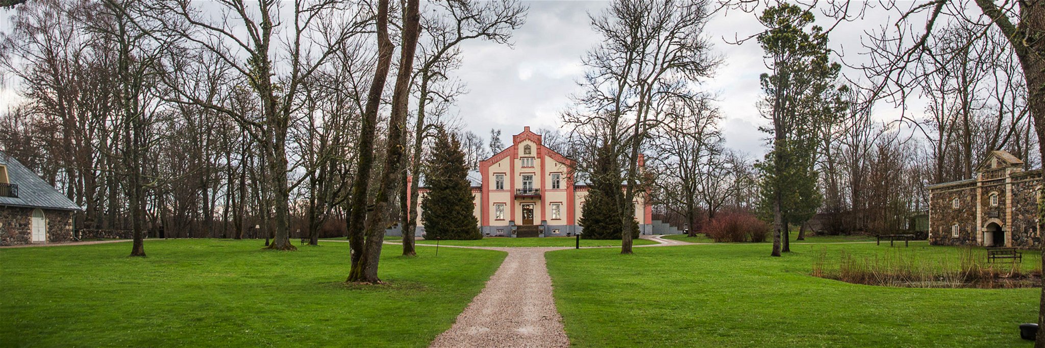 The restored Pädaste Manor