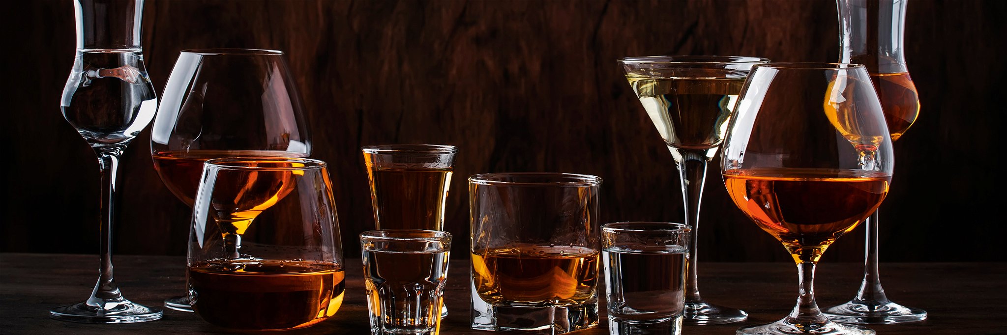 Cognac, Rum, Whiskey und Obstbrand versüßen die kalten Zeiten.