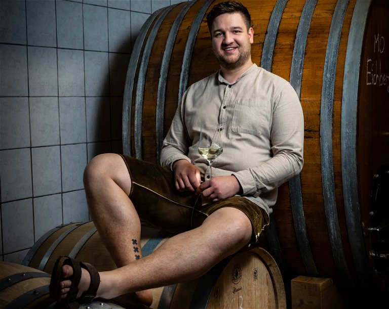 Florian Lieleg – die neue Generation vom Weingut Adam-Lieleg.