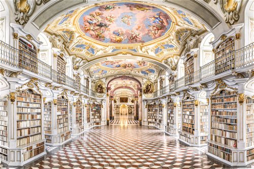 Die größte Klosterbibliothek der Welt.