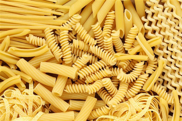 Pasta gibt es in sämtlichen Formen und Getreidesorten.