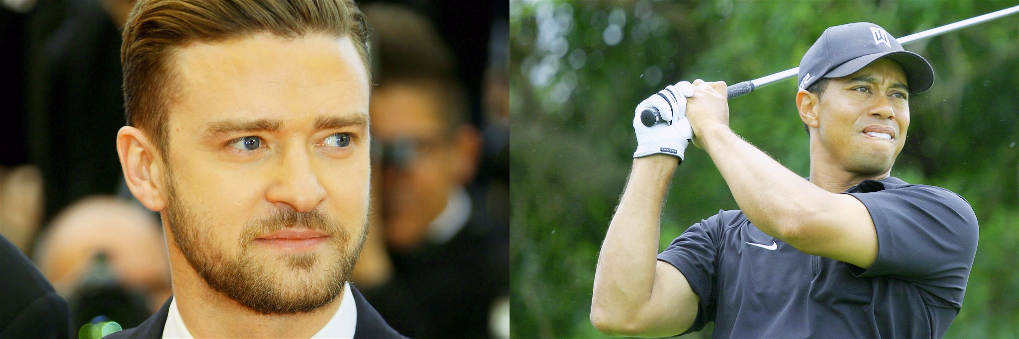 Die Zusammenarbeit zwischen Tiger Woods und Justin Timberlake dürfte sich prächtig entwickeln.