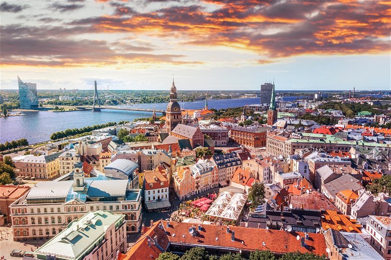 Altstadt Riga, Lettland