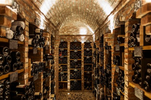 Im Weinkeller des «Les Trois Rois» lagern viele besondere Schätze. Neben unzähligen internationalen Weingrössen findet man auch Tropfen von weniger bekannten Winzern.