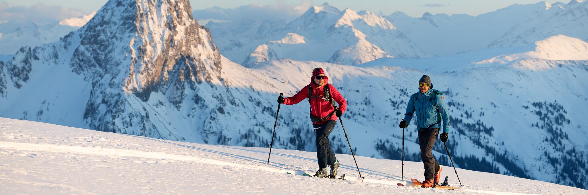 Das Brixental bietet einsame Täler mit herrlichen Skitouren.