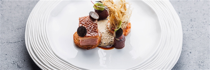The best cuisine in Estonia can be found at "180 Degrees by Matthias Diether".