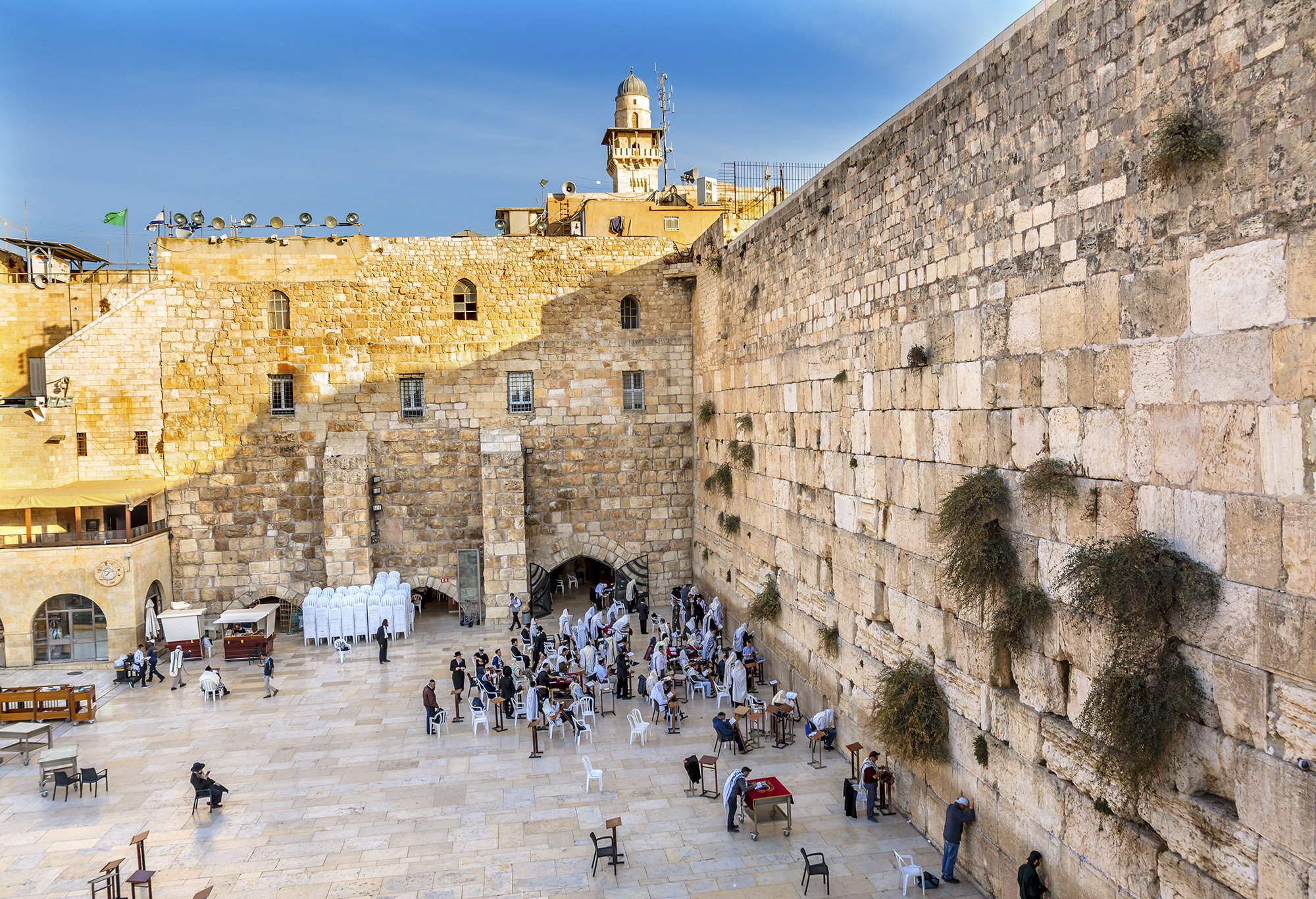 The Western Wall or Wailing Wall is usually just called the "Kotel" by Jews. It once belonged to the Herodian Temple, but only acquired religious significance later.