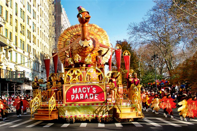 Die traditionelle Thanksgiving-Parade ist jedes Jahr ein gelungenes Spektakel.