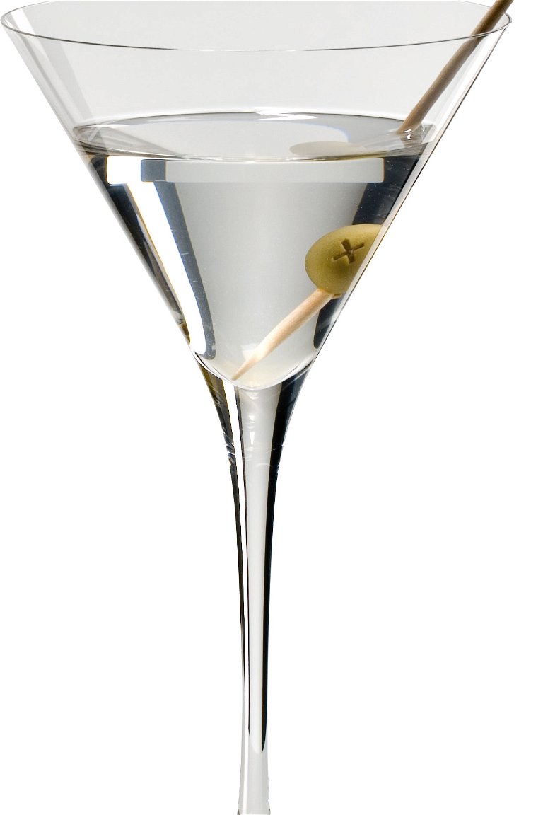 Auch das Riedel Sommeliers Martiniglas ist in jeder Hausbar ein Muss. 