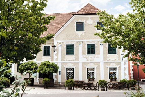 Das Gasthaus »Thaller« in St. Veit am Vogau.
