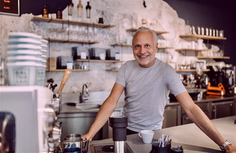 Otto Bayer möchte mit seiner »Balthasar Kaffee Bar« einen Ort der Begegnung schaffen. 
