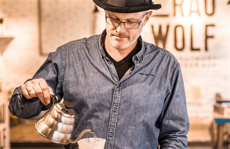 Michael Parzefall von »Rauwolf« ist stets auf der Suche nach »außergewöhnlichen Kaffees, die begeistern«.