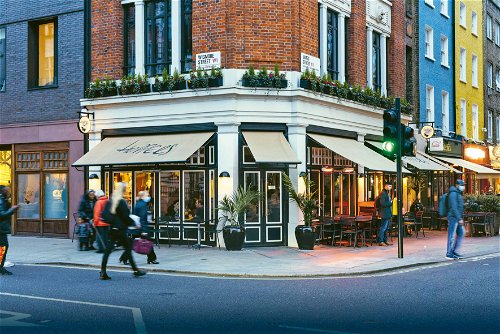 Das »Hoppers« im Londoner Stadtteil Marylebone ist nur eines von drei – in London. 