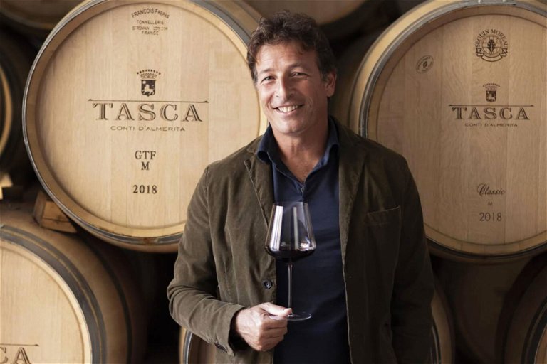 Alberto Tasca d’Amerita hat mit dem kleinen,  aber sehr feinen Weingut auf Salina sehr viel Freude.