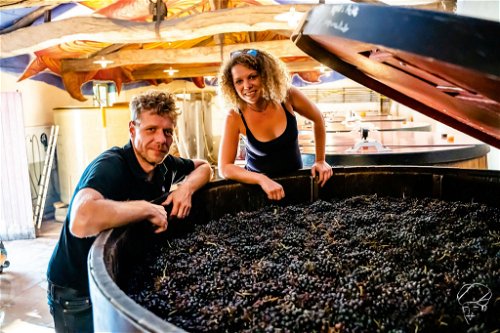 Camille und Mathieu Lapierre führen 
heute den Betrieb ihres Vaters, des Vin-Nature-Pioniers Marcel Lapierre.