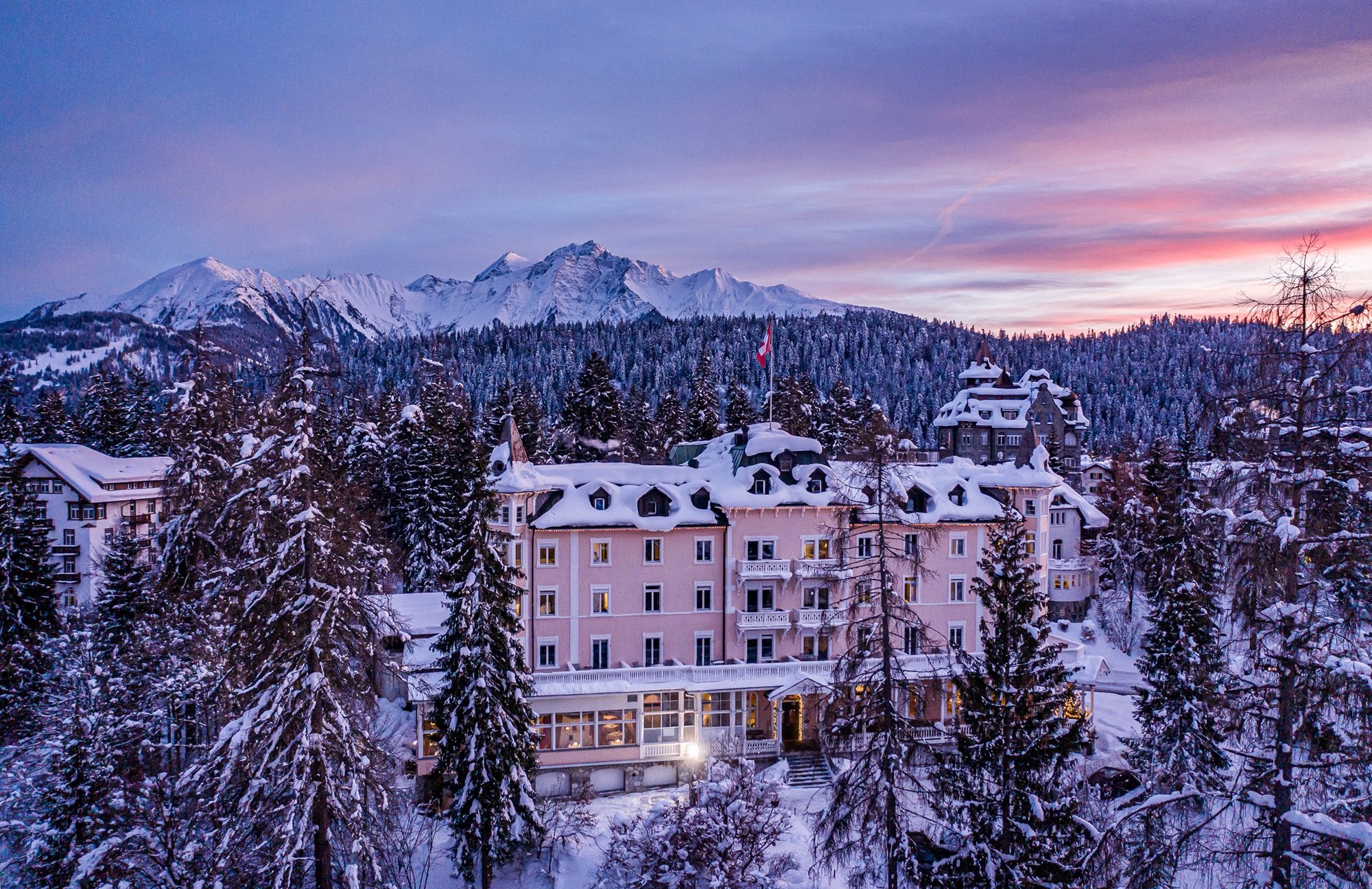 Das «Schweizerhof Flims Romantik Hotel &amp; Spa».