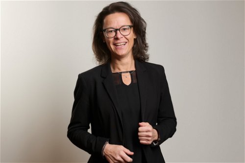 Simone Wicki, Leiterin Organisation.
