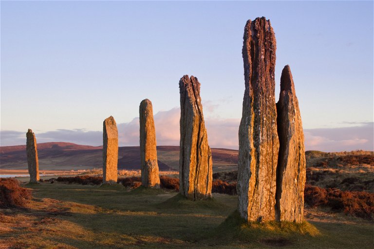 Der «Ring auf Brodar» auf Orkney ist einer der berühmtesten Steinkreise.