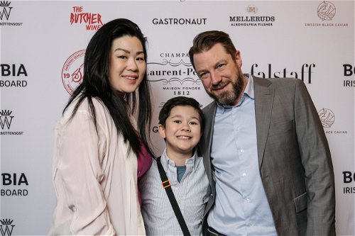 Christina Wu-Persson, Lucas Wu-Persson and Oscar-Wu-Persson Bjoerk from Bambu.