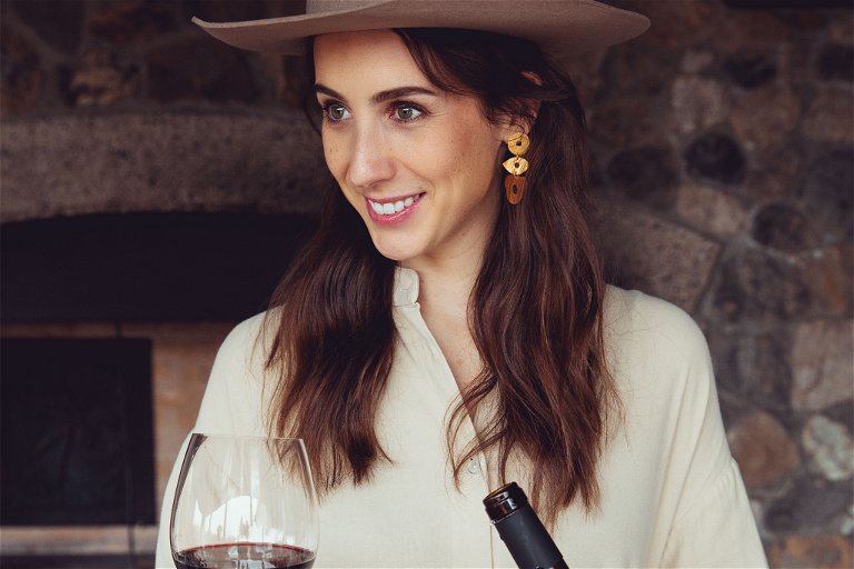 Wine-expert Madelyne Meyer.