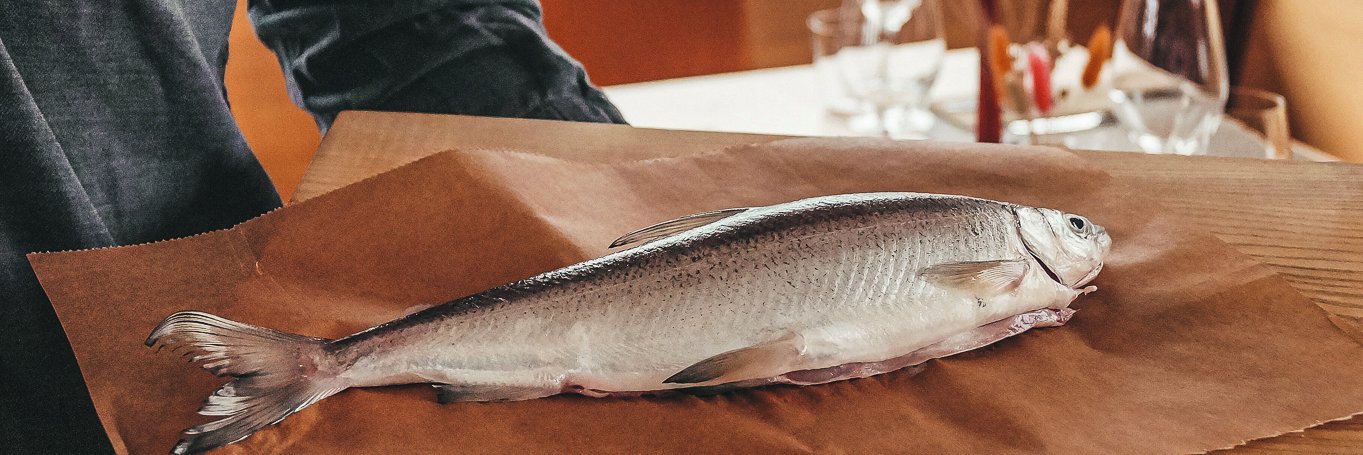Im »Genussufer« in Unterach kommen feinste Fische aus dem Salzkammergut auf den Tisch.