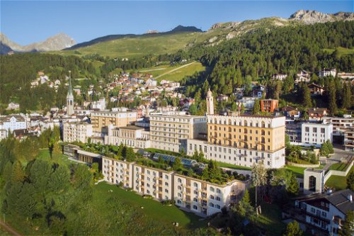 Hier werden Grandhotel-Träume wahr: Das luxuriöse «Kulm Hotel» thront seit fast 170 Jahren über dem St. Moritzersee.