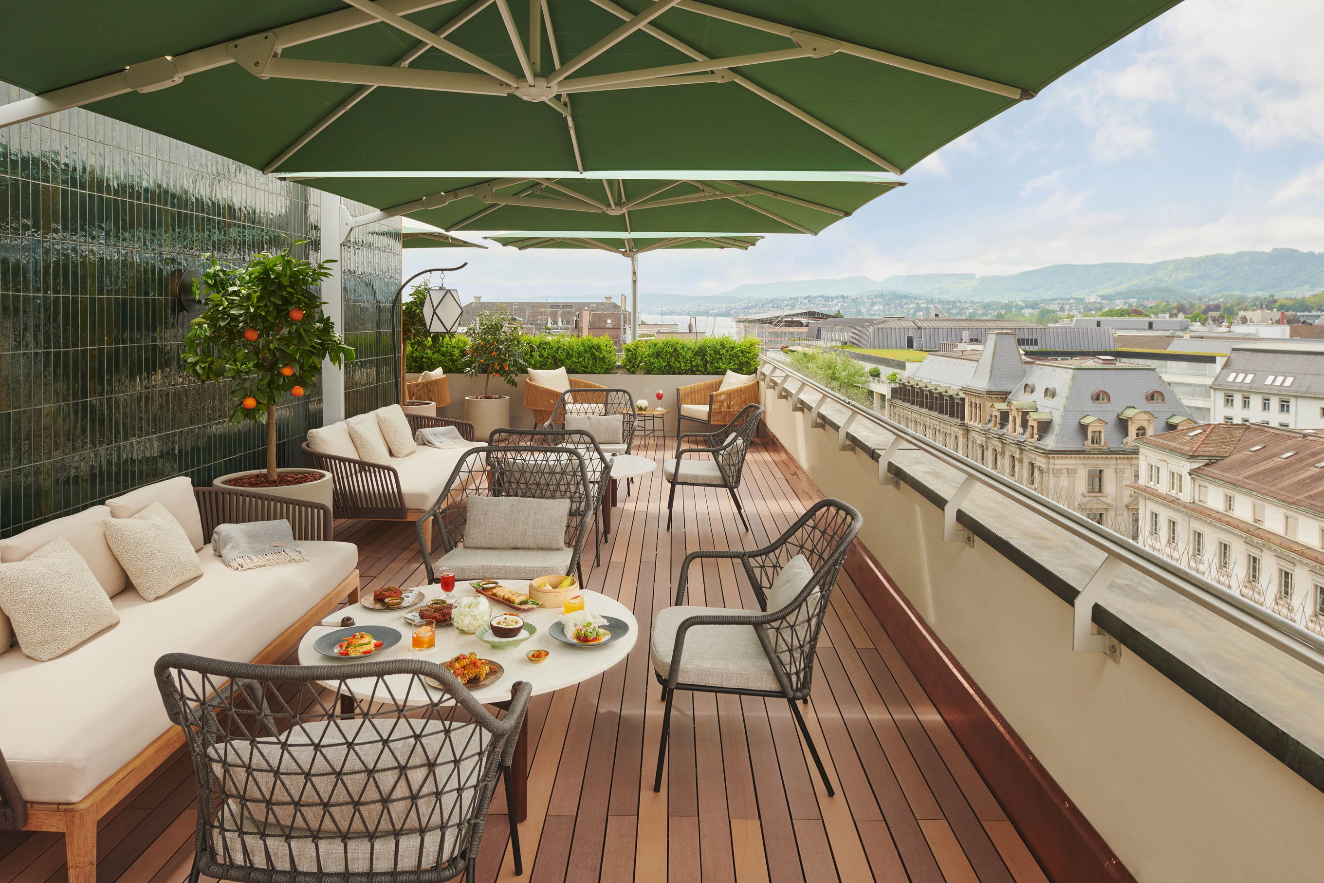 «1838»: Neue Rooftop-Bar im «Mandarin Oriental Zürich» - Falstaff