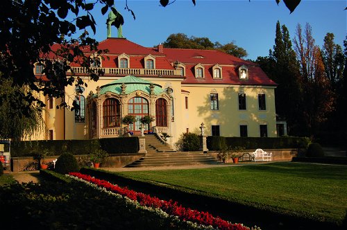 Heimat eines Spitzenweinguts: Schloss Proschwitz mit seinem atemberaubend schönen Park.