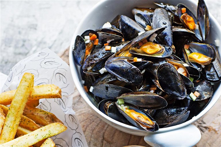 Moules frites.
