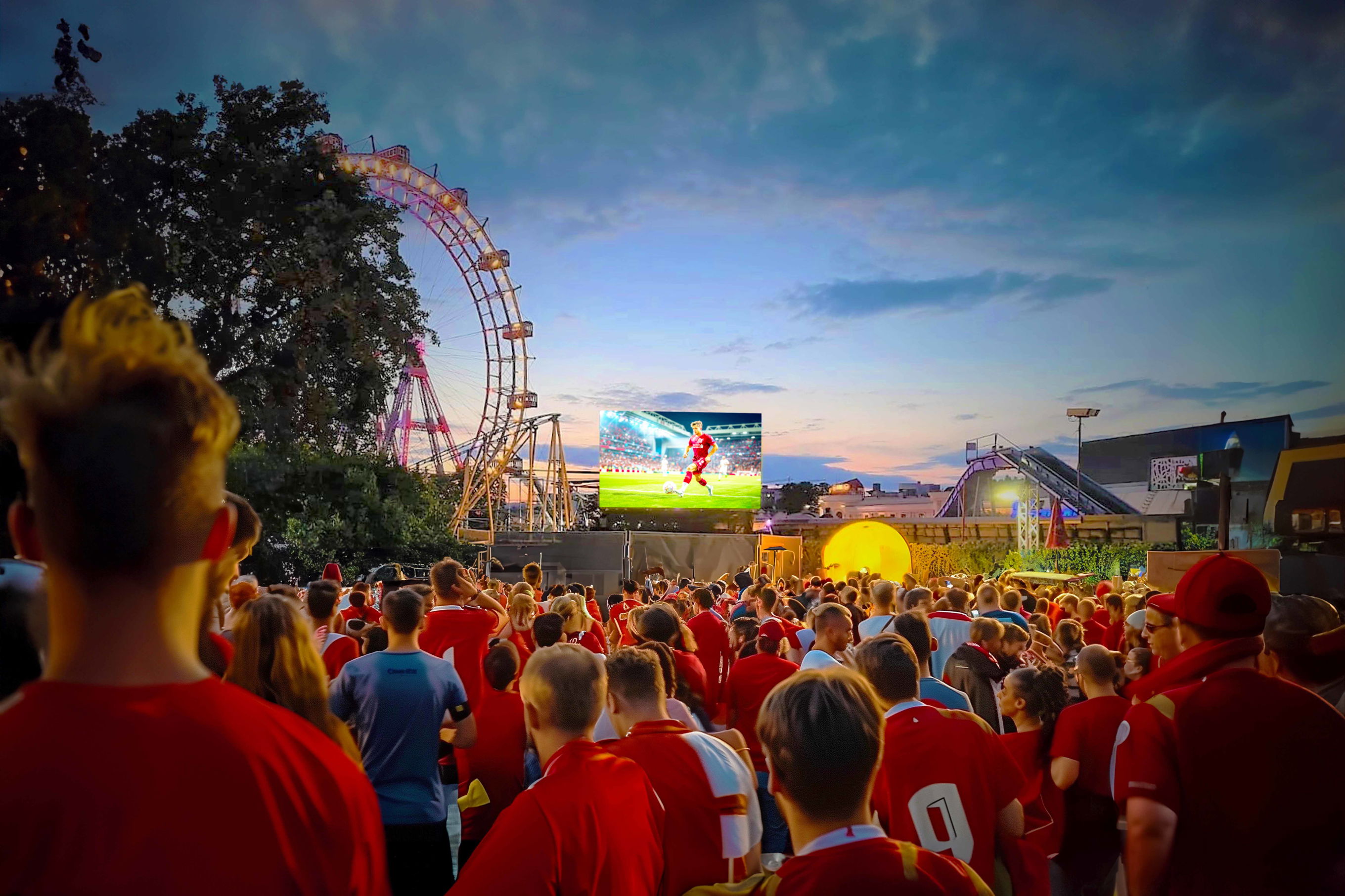 Public viewing of the European Football Championship 2024: top locations for fans in Vienna – Falstaff