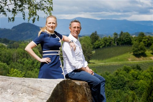 Erwin und Patrizia Sabathi erzeugen mit Pössnitzberger Kapelle einen Chardonnay von Weltklasseformat. 