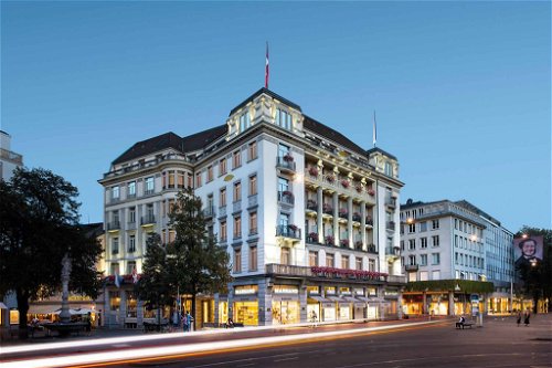 Das «Mandarin Oriental Savoy Zurich».