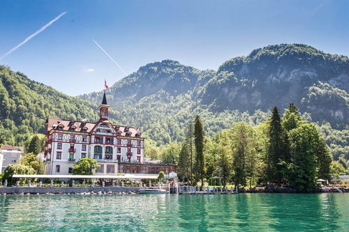 Das renommierte Hotel «Vitznauerhof» am Vierwaldstättersee.