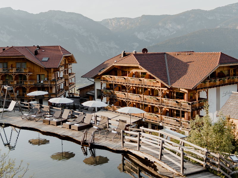 Luxus in der Ennstaler Bergwelt in Österreich.