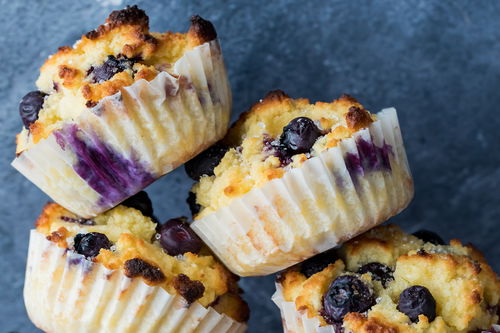 PROtein Heidelbeer Muffins 