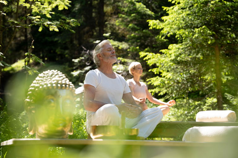 Yoga zur Entschleunigung – den Alltag einfach vergessen.