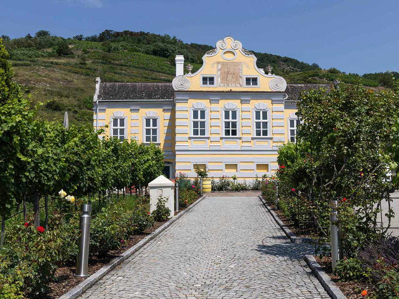 Das Kellerschlössel der Domäne Wachau.