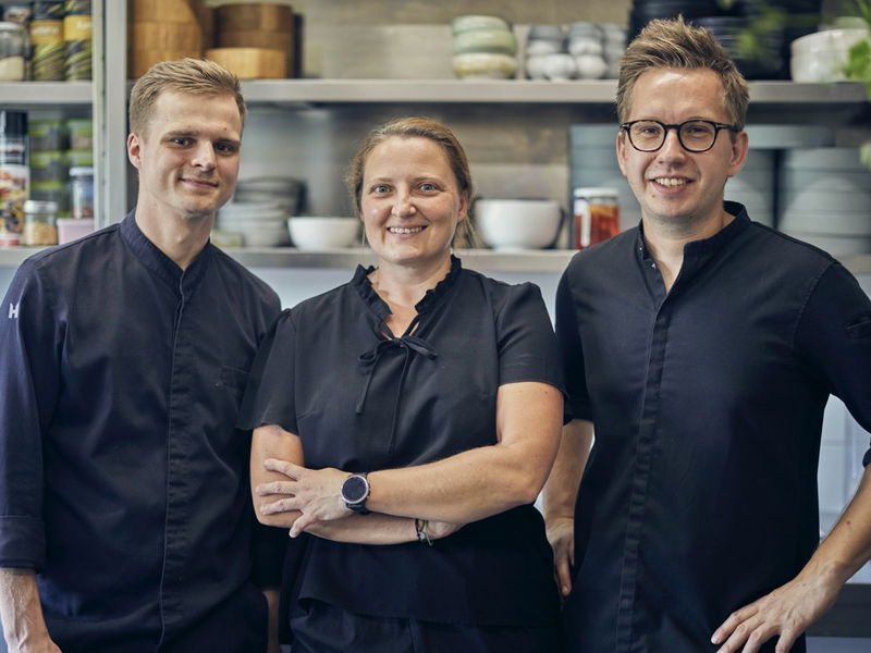 Lukas Färber, Birgit Preschan, Patrick Faist (v. l.)