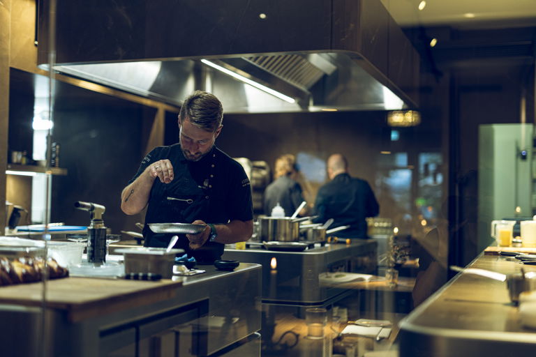 Sternekoch Sebastian Frank in seinem Restaurant »Horváth«