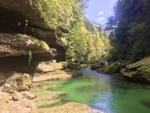 Rafting auf der Salza