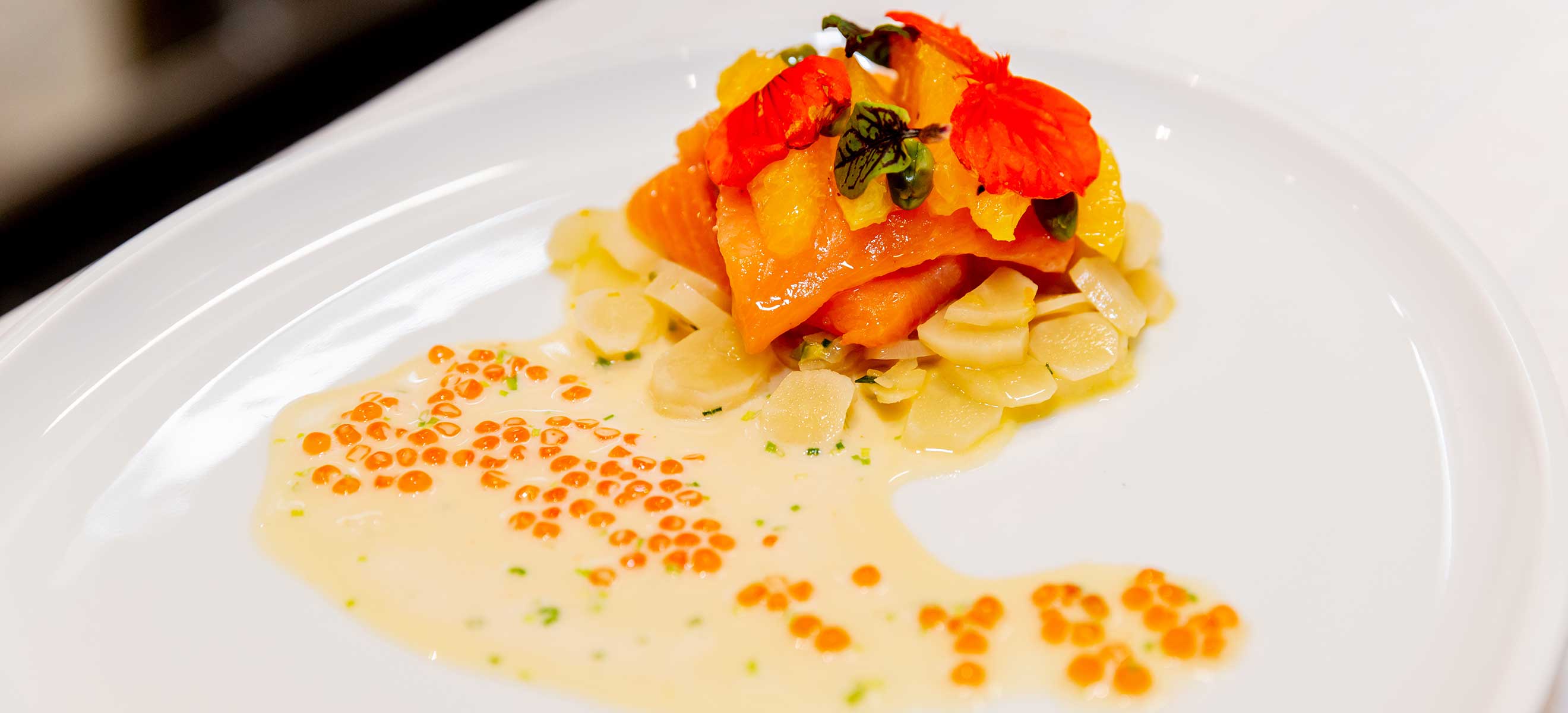Lachsforelle auf Schwarzwurzeln - Rezepte - Falstaff