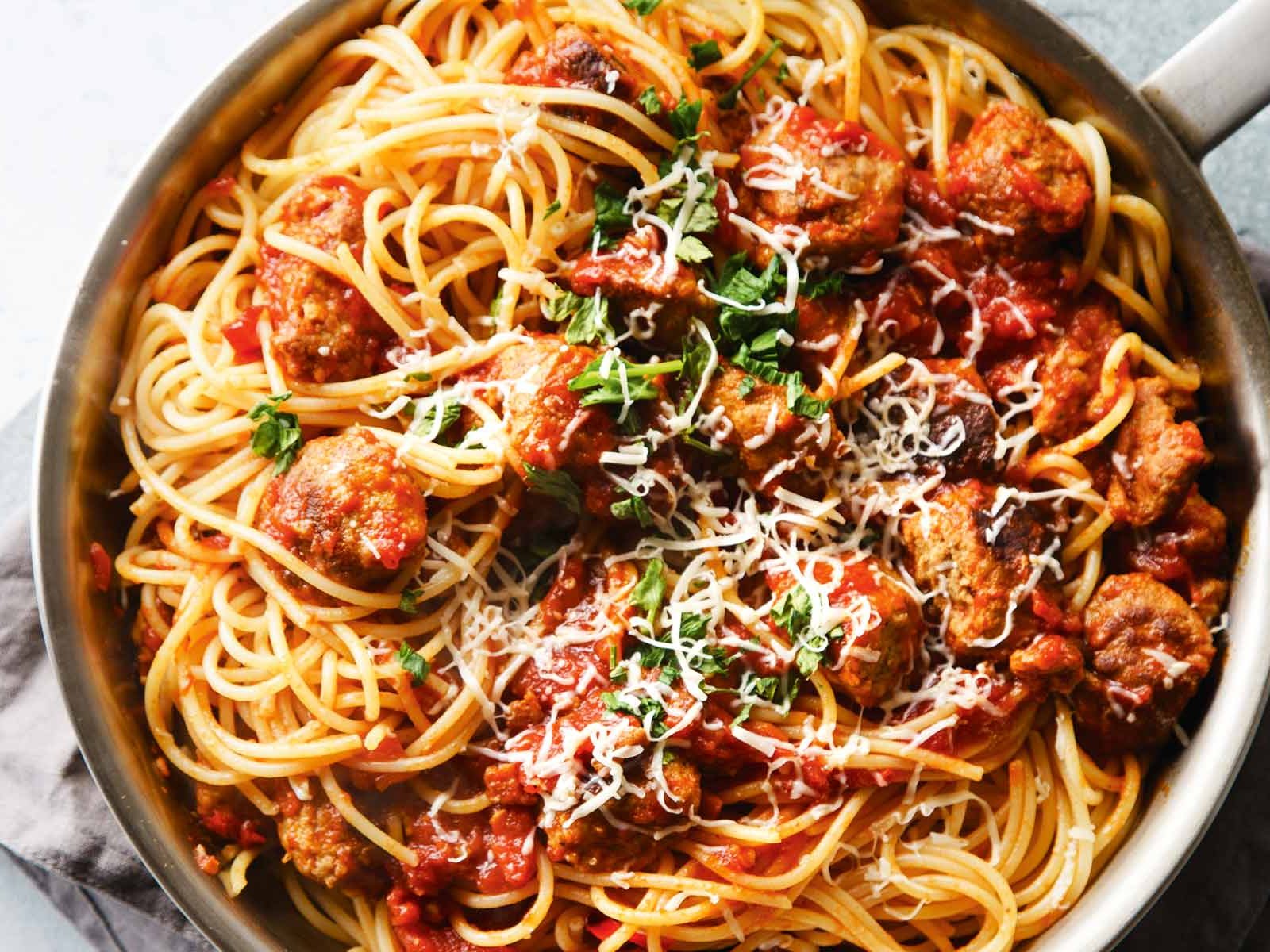 Pasta: Spaghetti al Padrino from 'The Godfather'