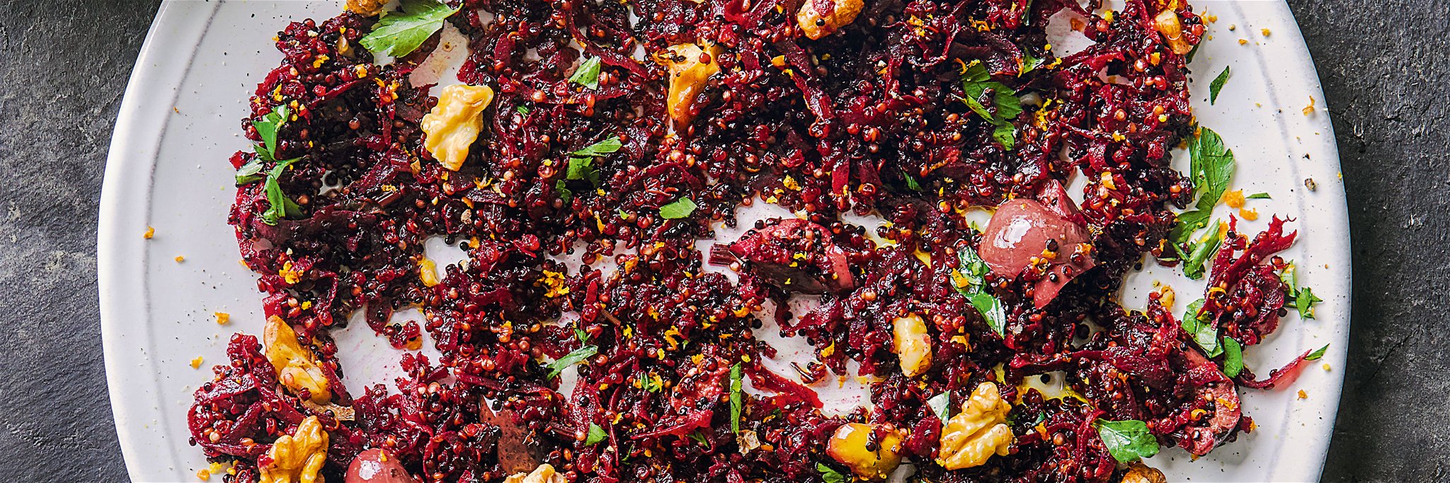 Quinoa with Beetroot