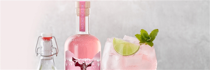 Channel that fresh, summery feeling with a Glendalough Rose Gin &amp; Tonic.