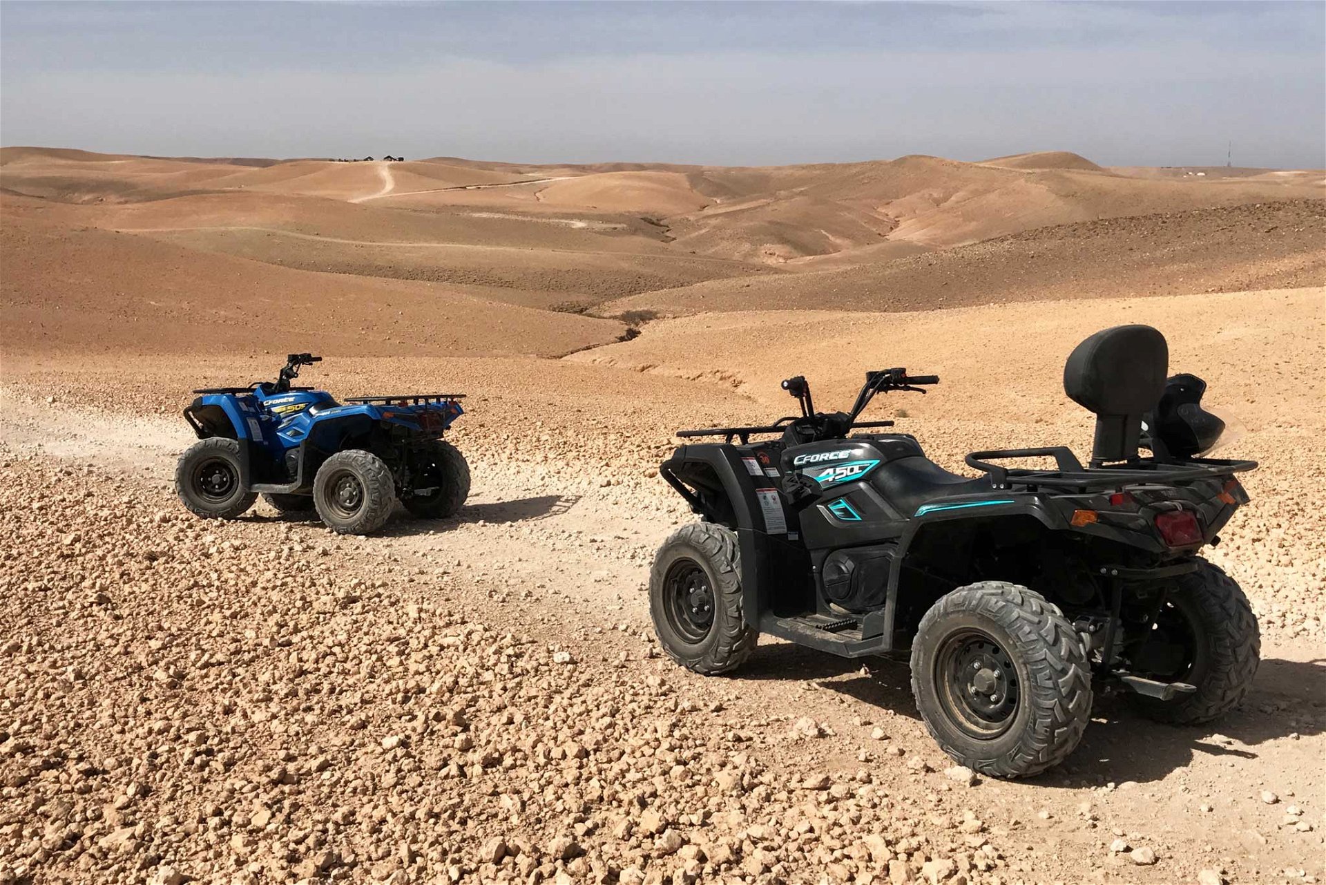 Wer es abenteuerlicher mag, kommt bei einer Squad-Tour durch die Wüste voll auf seine Kosten. 