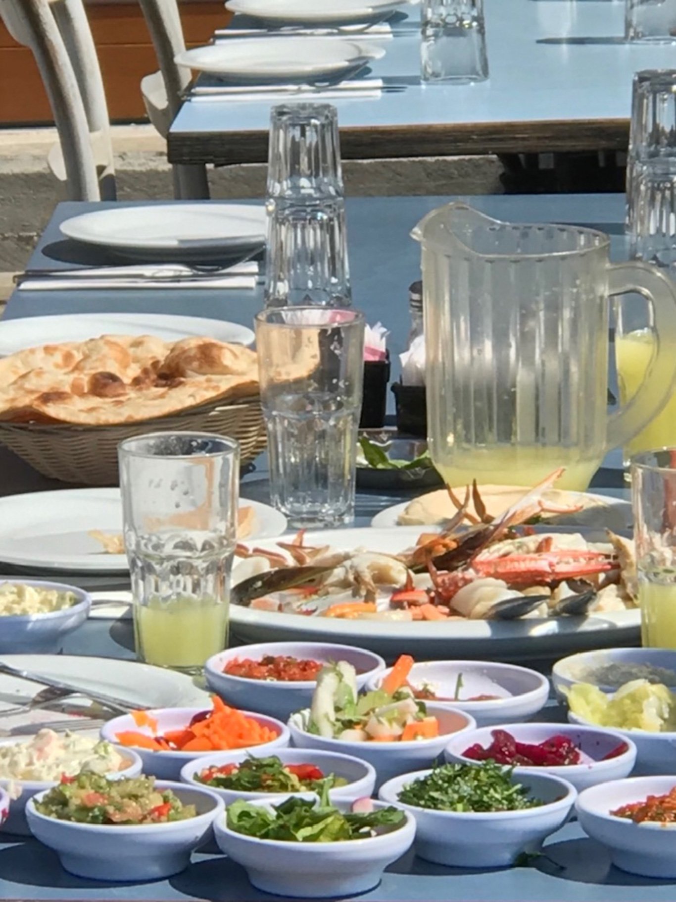 Restaurant am Jaffa Beach.