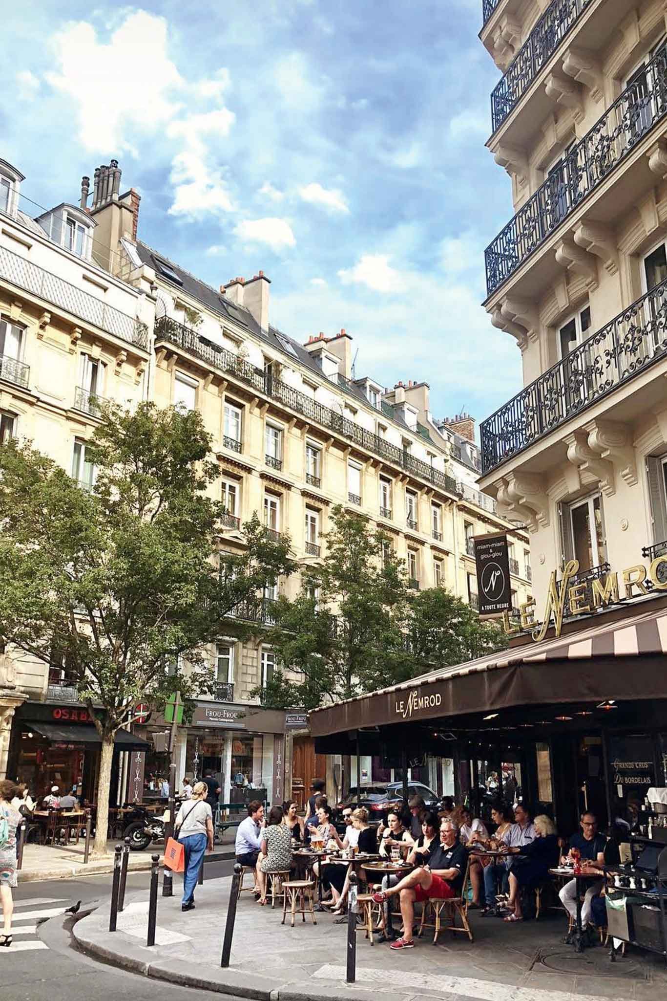 »Eine klassische Pariser Eckbrasserie, von der es wirklich viele gibt, aber dann doch nicht wirklich.« Le Nemrod, Paris, lenemrodparis.com
