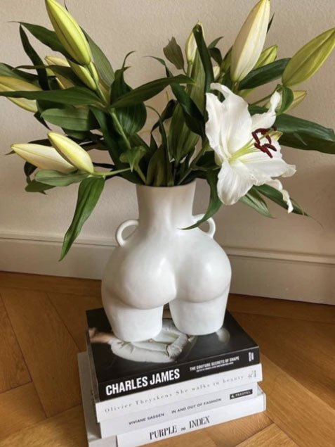 Anissa Kermiche - Love Handles Vase White Matte 