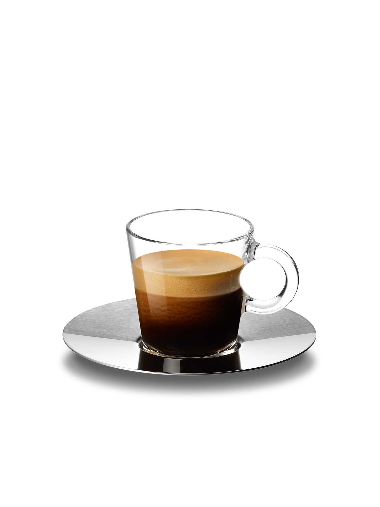 Griffiges Glas: Kaffeetassen-Set «View” von atelier oï für Nespresso. 