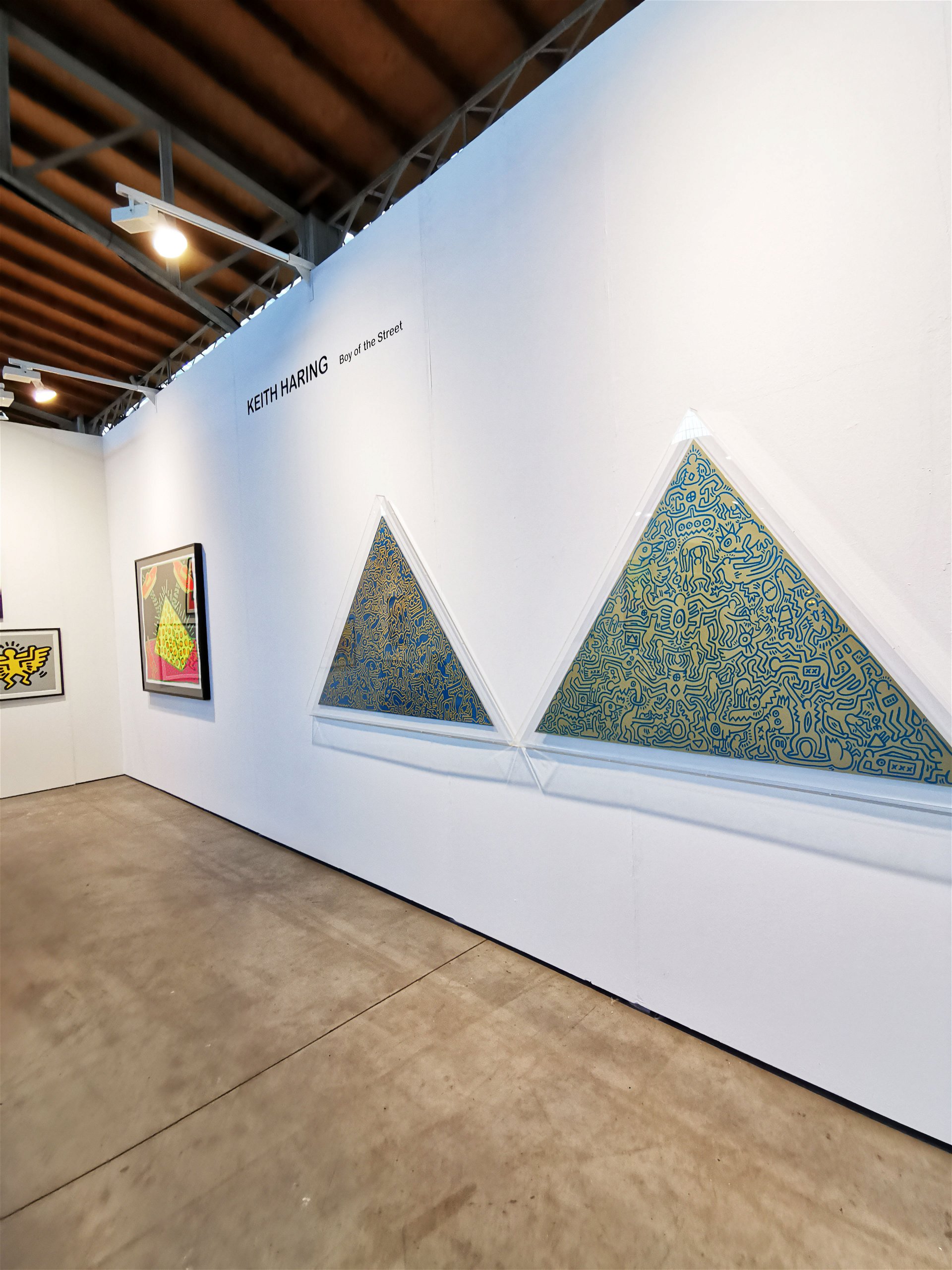 Die Wiener Galerie Gerald Hartinger präsentiert sich auf der viennacontemporary mit Werken von Keith Haring.